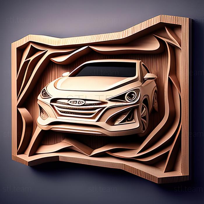 3D модель Hyundai i40 (STL)